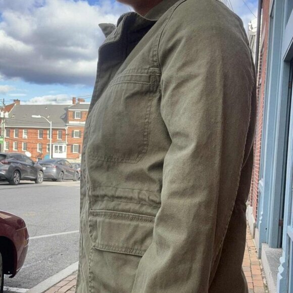 Madewell Structured Utility Jacket - Size Medium - Picture 2 of 4